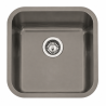 Fregadero Cocina Acero Negro Pavonado Roma 45x40 cm | EspacioBrico OFERTA
