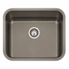 Fregadero Cocina Acero Negro Pavonado Roma 50x40 cm | EspacioBrico OFERTA