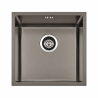 Fregadero Cocina Acero Negro Pavonado Berlín 40x40 cm | EspacioBrico OFERTA