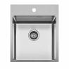 Fregadero Cocina Acero Inox Serie Boston 45x50 cm | EspacioBrico OFERTA