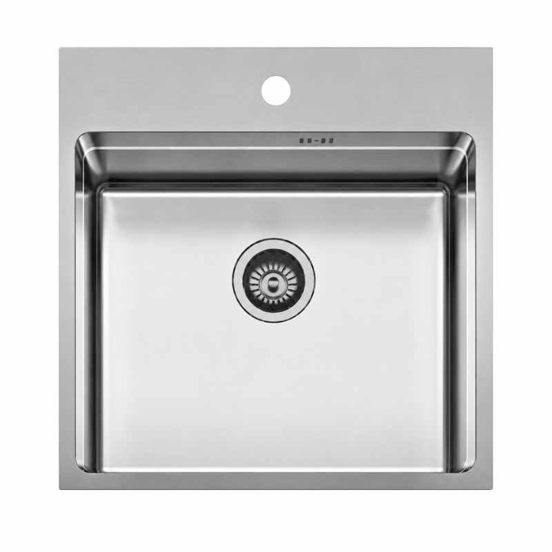 Fregadero Cocina Acero Inox Serie Boston 55x50 cm | EspacioBrico OFERTA