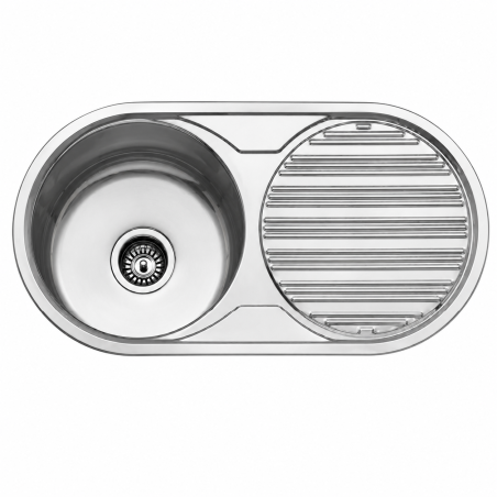 Fregadero Cocina Acero Inox Mod. Londres 84x44 cm | EspacioBrico OFERTA