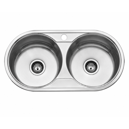 Fregadero Cocina Acero Inox Mod. París 84x44 cm | EspacioBrico OFERTA
