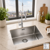 Fregadero Cocina Acero Inox Serie Berlín 72x40 cm | EspacioBrico OFERTA