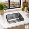 Fregadero Cocina Acero Inox Serie Roma 50x40 cm | EspacioBrico OFERTA