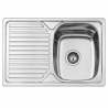 Fregadero Cocina Acero Inox Mod. Viena 80x48 cm | EspacioBrico OFERTA