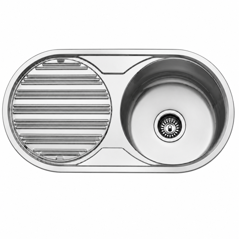 Fregadero Cocina Acero Inox Mod. Londres 84x44 cm | EspacioBrico OFERTA