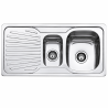 Fregadero Acero Inox Mod. Florencia 100x48 cm Sobre Encimera | EspacioBrico OFERTA