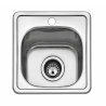 Fregadero Cocina Acero Inox Mod. Zurich 38x38 cm | EspacioBrico OFERTA