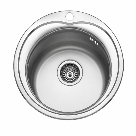 Fregadero Cocina Acero Inox Mod. Estambul 49 cm Diámetro | EspacioBrico OFERTA