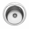 Fregadero Cocina Acero Inox Mod. Estambul 49 cm Diámetro | EspacioBrico OFERTA