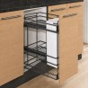 Botellero Deluxe Extraíble Alt. 80 cm - Grafito |  EspacioBrico OFERTA