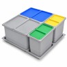 Set Contenedores Ecológicos 6 y 14 L Bases + Cubos | EspacioBrico OFERTA