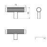 Pomo para Mueble West Deluxe | EspacioBrico