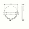 Tirador para Mueble Round | EspacioBrico