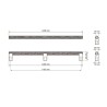 Tirador para Mueble Slim C 1200 mm | EspacioBrico