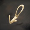 Colgador Elips Oro Mate | EspacioBrico