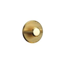 Pomo para Mueble Alfa Oro Mate | EspacioBrico
