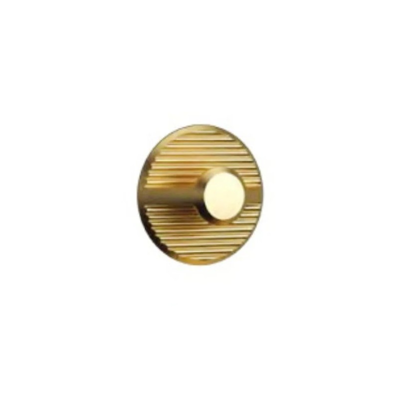 Pomo para Mueble Alfa Oro Mate | EspacioBrico