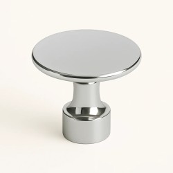 Pomo para Mueble Flinn Cromo Brillante | EspacioBrico