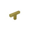 Pomo para Mueble Palma T Oro Mate | EspacioBrico