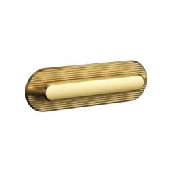 Tirador para Mueble Alfa Oro Mate | EspacioBrico