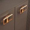 Tirador para Mueble Filo Oro Mate | EspacioBrico