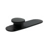 Tirador para Mueble Flow Alfa Negro Mate | EspacioBrico