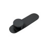 Tirador para Mueble Flow Alfa Negro Mate | EspacioBrico