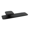 Tirador para Mueble Flow Beta Negro Mate | EspacioBrico