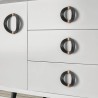 Tirador para Mueble Praga Negro Mate + Oro Brillante | EspacioBrico