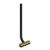 Tirador para Mueble Rigel Negro Mate + Oro Mate | EspacioBrico