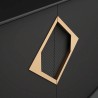 Tirador para Mueble Roza Oro Mate | EspacioBrico
