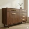 Tirador para Mueble Sany Deluxe Oro Mate | EspacioBrico