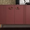 Tirador para Mueble Stella Cobre Brillante + Negro Mate | EspacioBrico