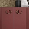 Tirador para Mueble Stella Cobre Brillante + Negro Mate | EspacioBrico