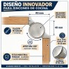 Bisagra Movi-Córner Especial para Rincón Alt. 70 cm | EspacioBrico OFERTA